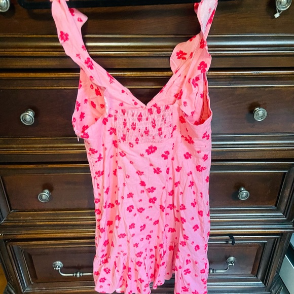 Zara Ruffled Print Dress - Picture 9 of 9